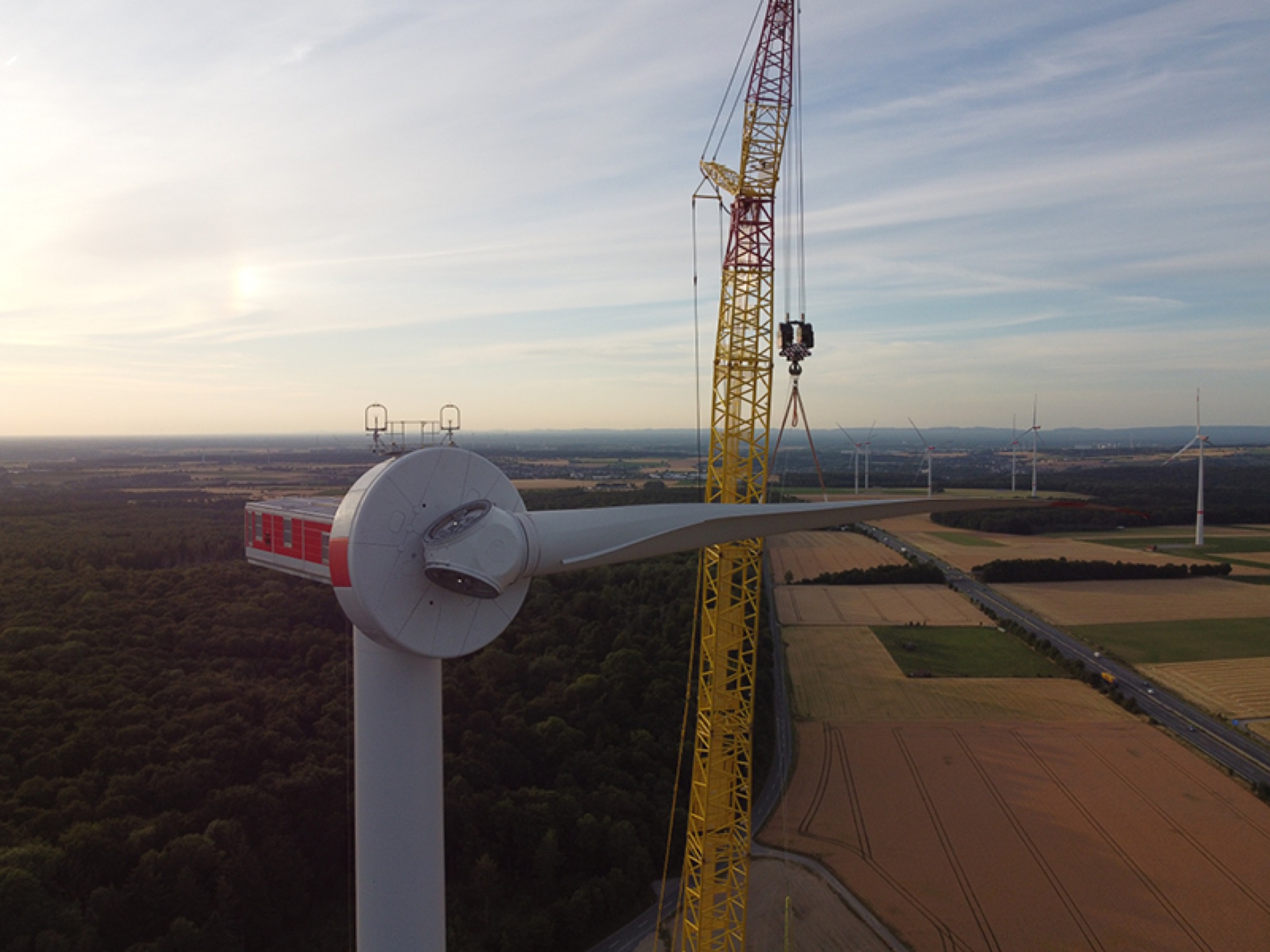Blattmontage in Etteln