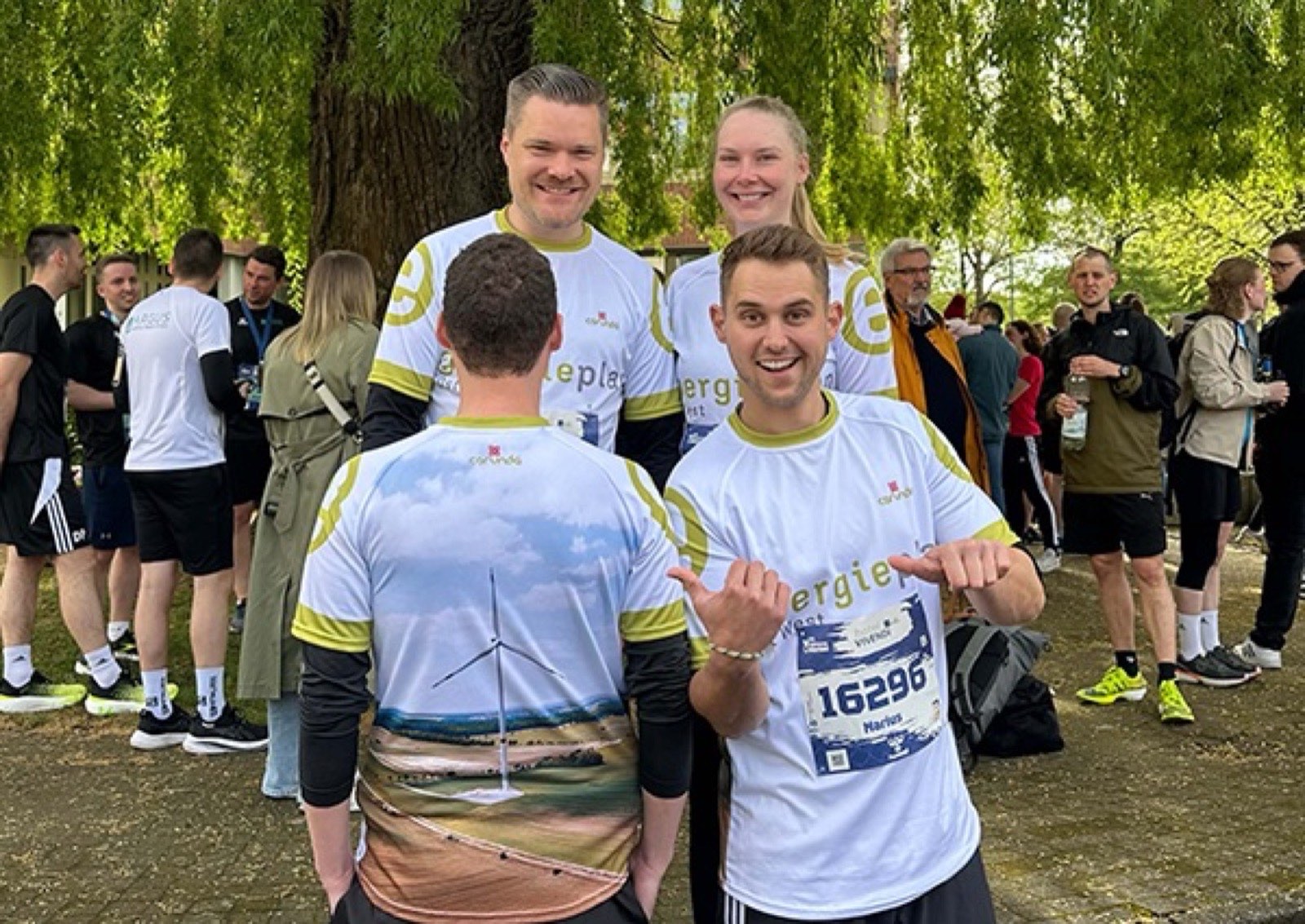Energieplan Ost West beim Paderborner Osterlauf
