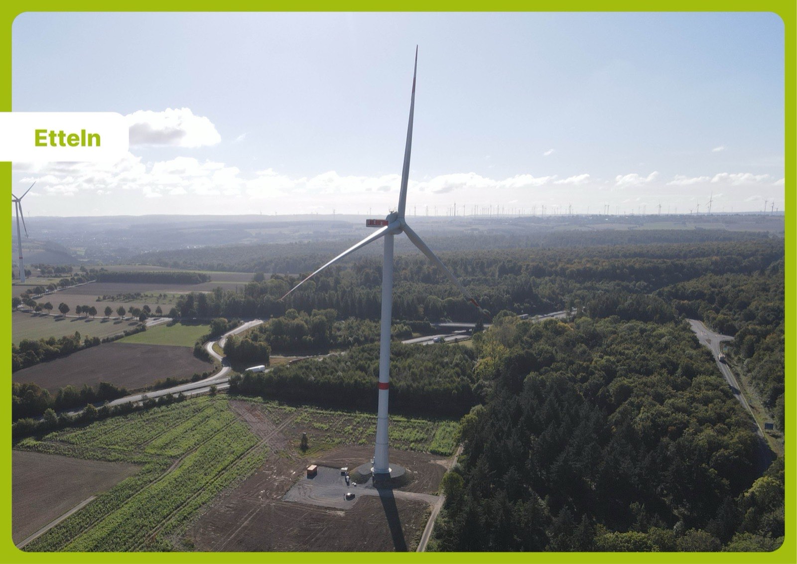 Windkraftanlage in Etteln